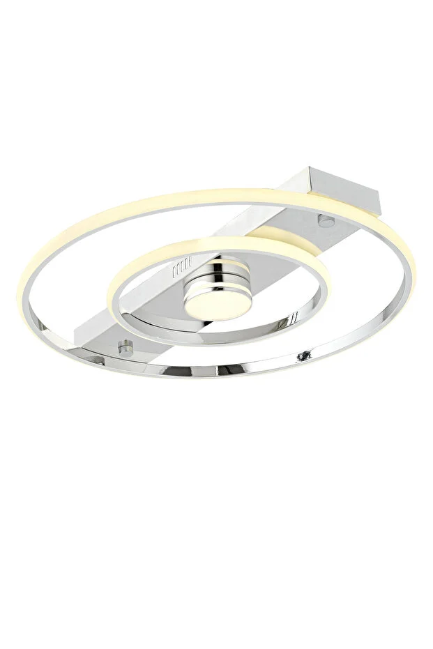 Alfa 45 Cm 3 Işık Mod’lu Modern Salon Mutfak Yatak Odası Led Avizesi